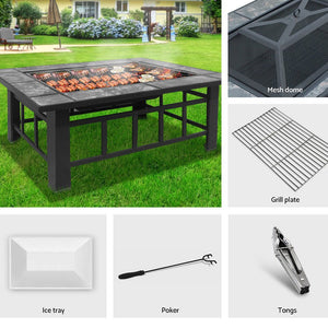 Fire Pit / Grill Stove Table