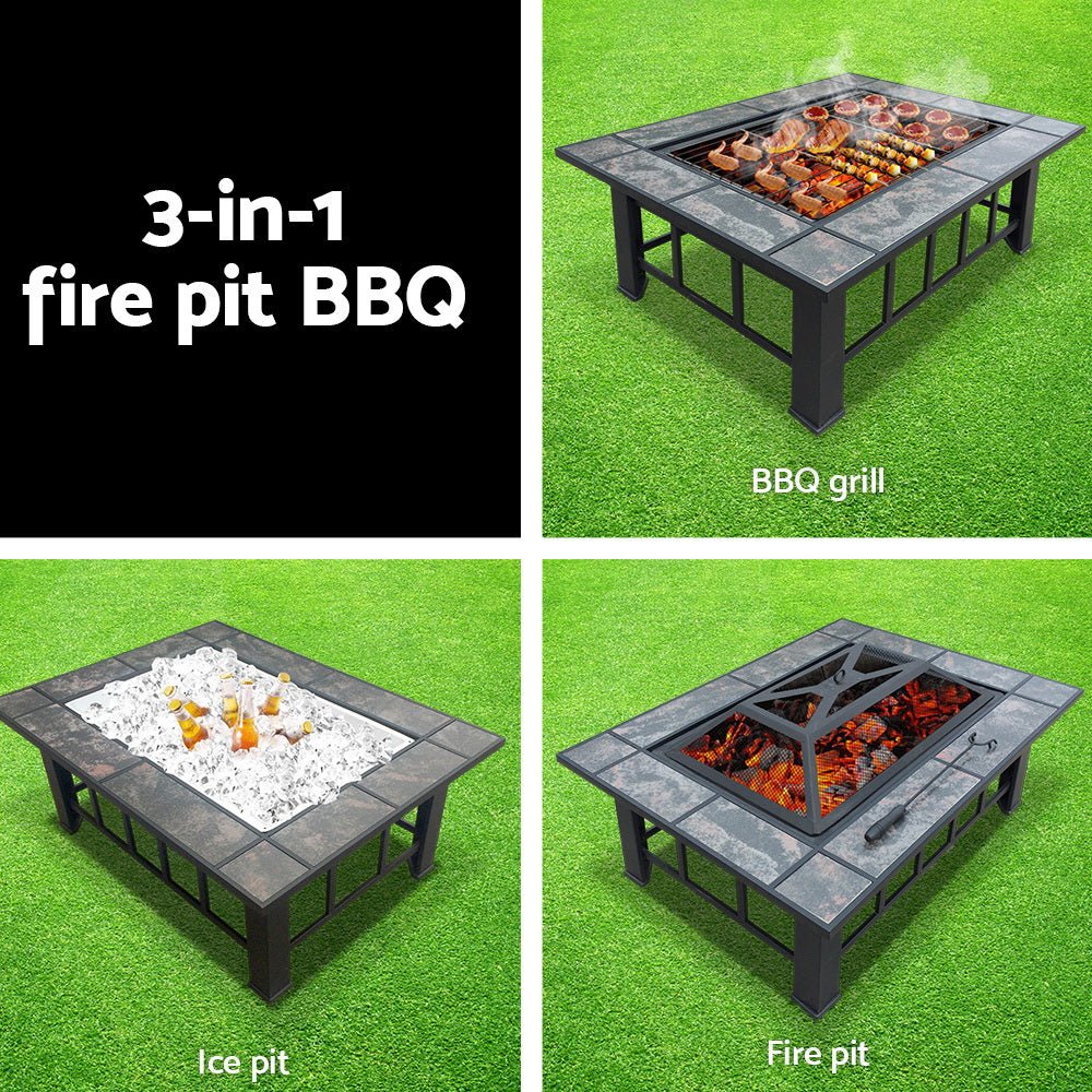 Fire Pit / Grill Stove Table