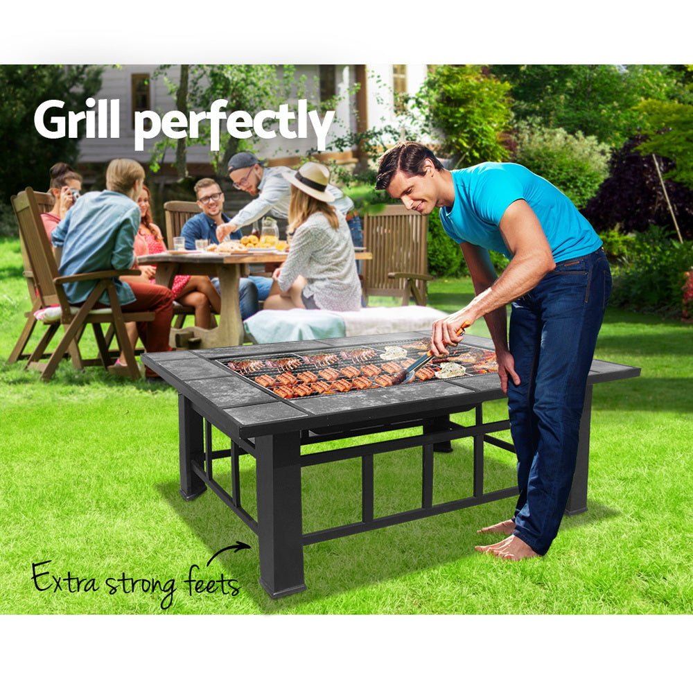 Fire Pit / Grill Stove Table