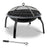 30 Inch Outdoor Portable Bowl Fire Pit With Legs