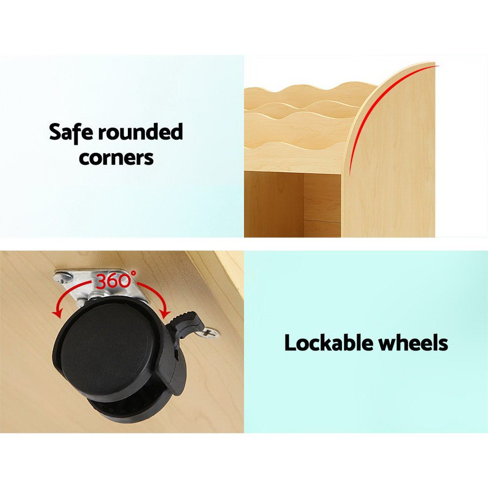 Children's Bookshelf and Toy Storage | Bookcase | Display Rack