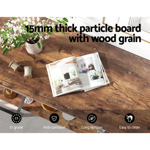 Artiss Console Table | Retro Metal Display Shelf, Hallway Entry Desk