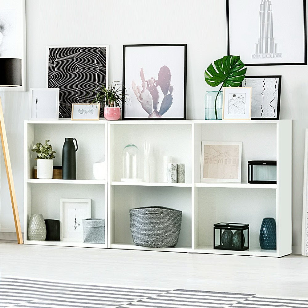 White 3 Piece Storage Shelf