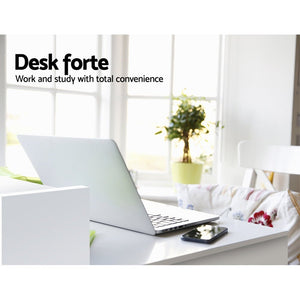 Artiss Office Computer Desk with Storage - White