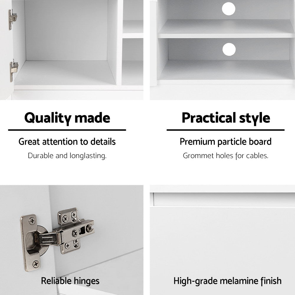 White TV Entertainment Unit