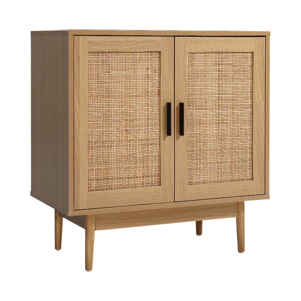 Rattan Buffet Sideboard Storage Cabinet