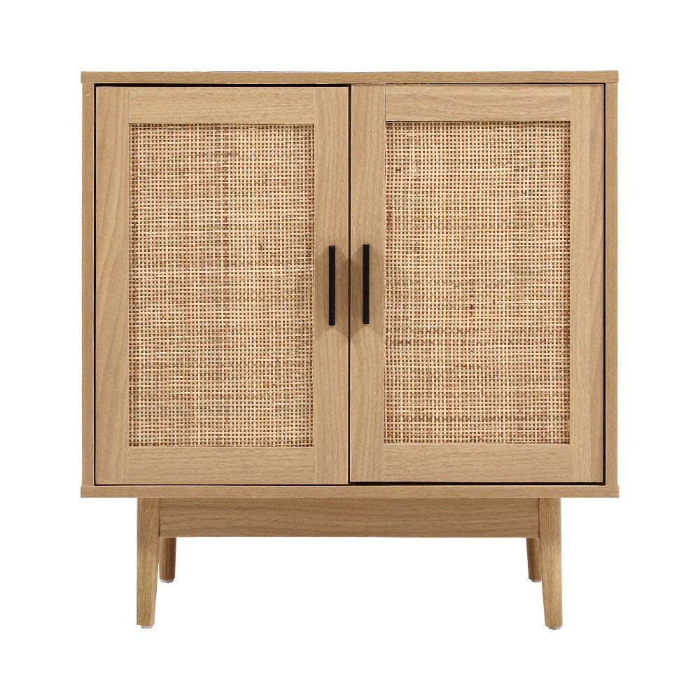 Rattan Buffet Sideboard Storage Cabinet