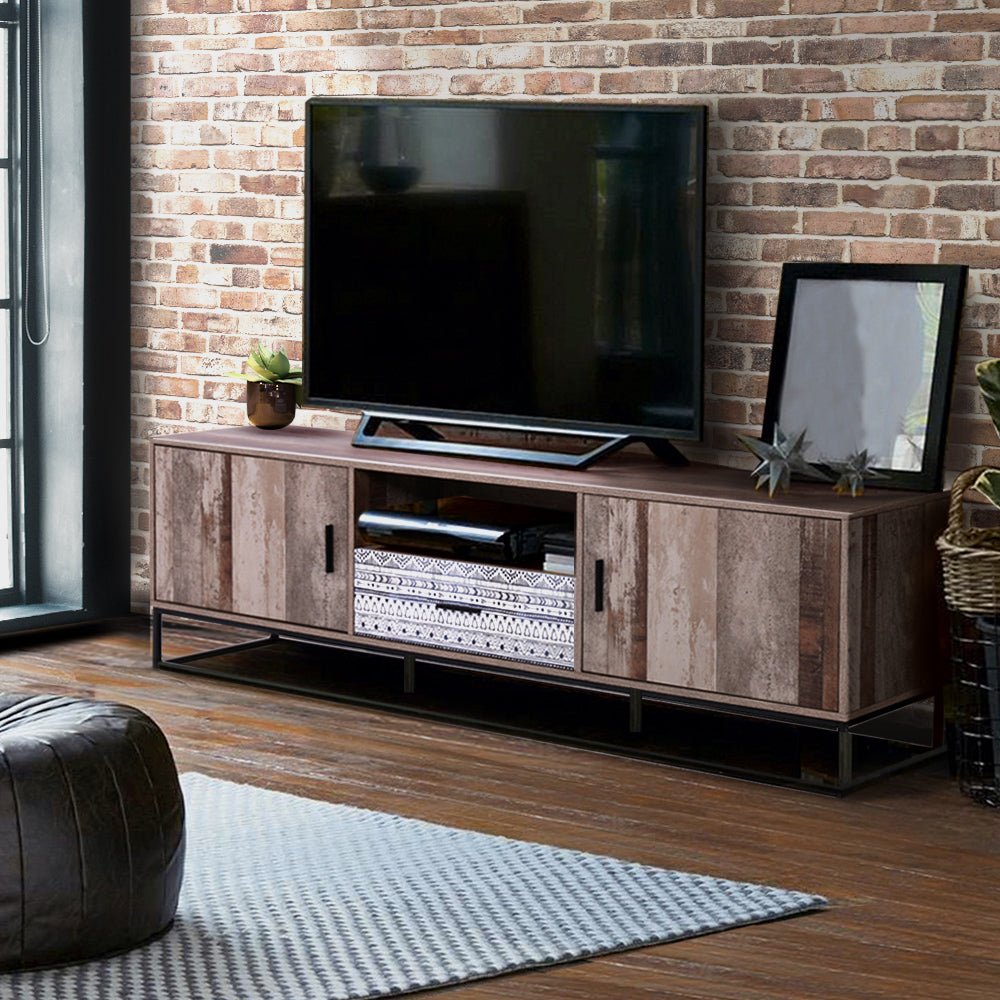 Rustic 180cm TV Cabinet / Entertainment Unit