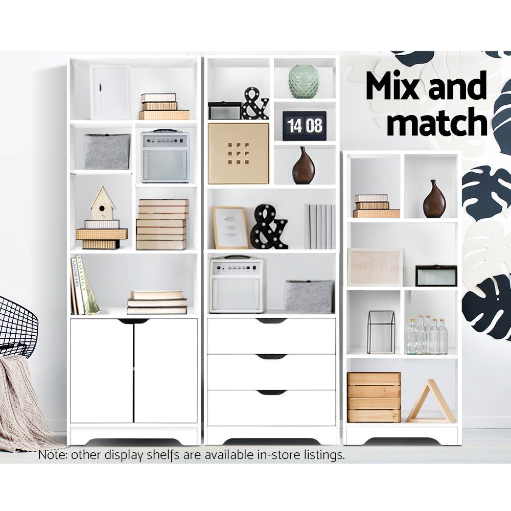 White Display Drawer Shelf