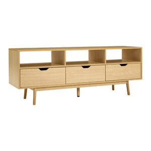 Scandinavian Wooden Entertainment Unit