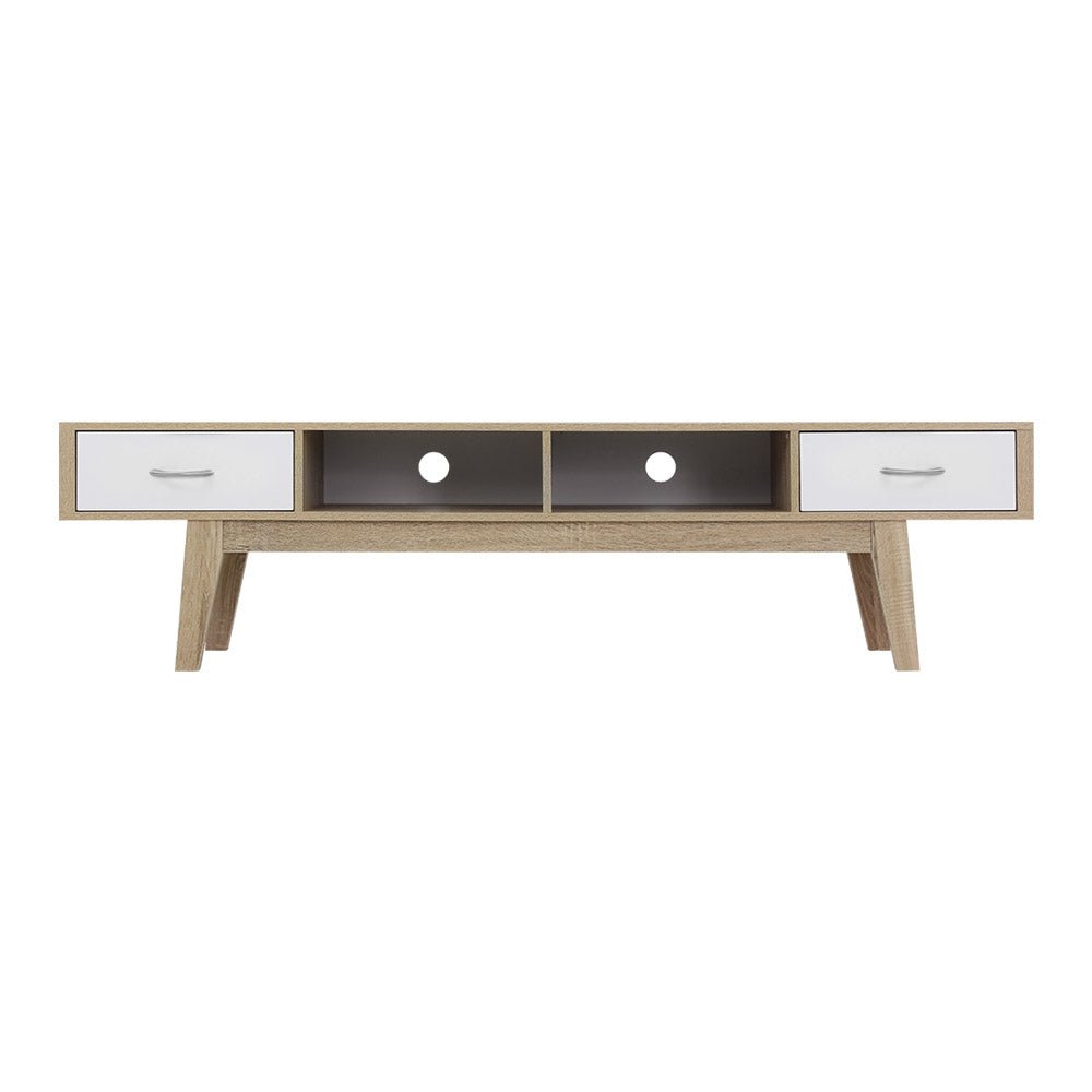 180cm Scandinavian Oak TV Cabinet / Entertainment Unit