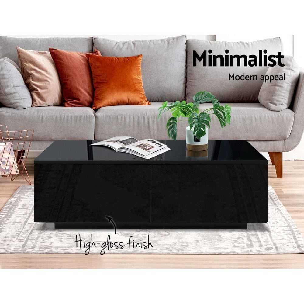 Black Modern Coffee Table
