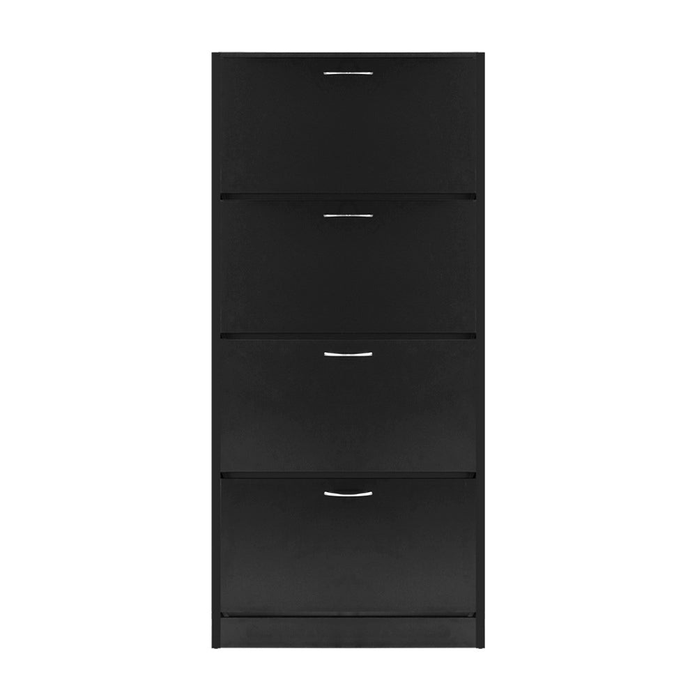 Black Storage Rack Cupboard Organiser