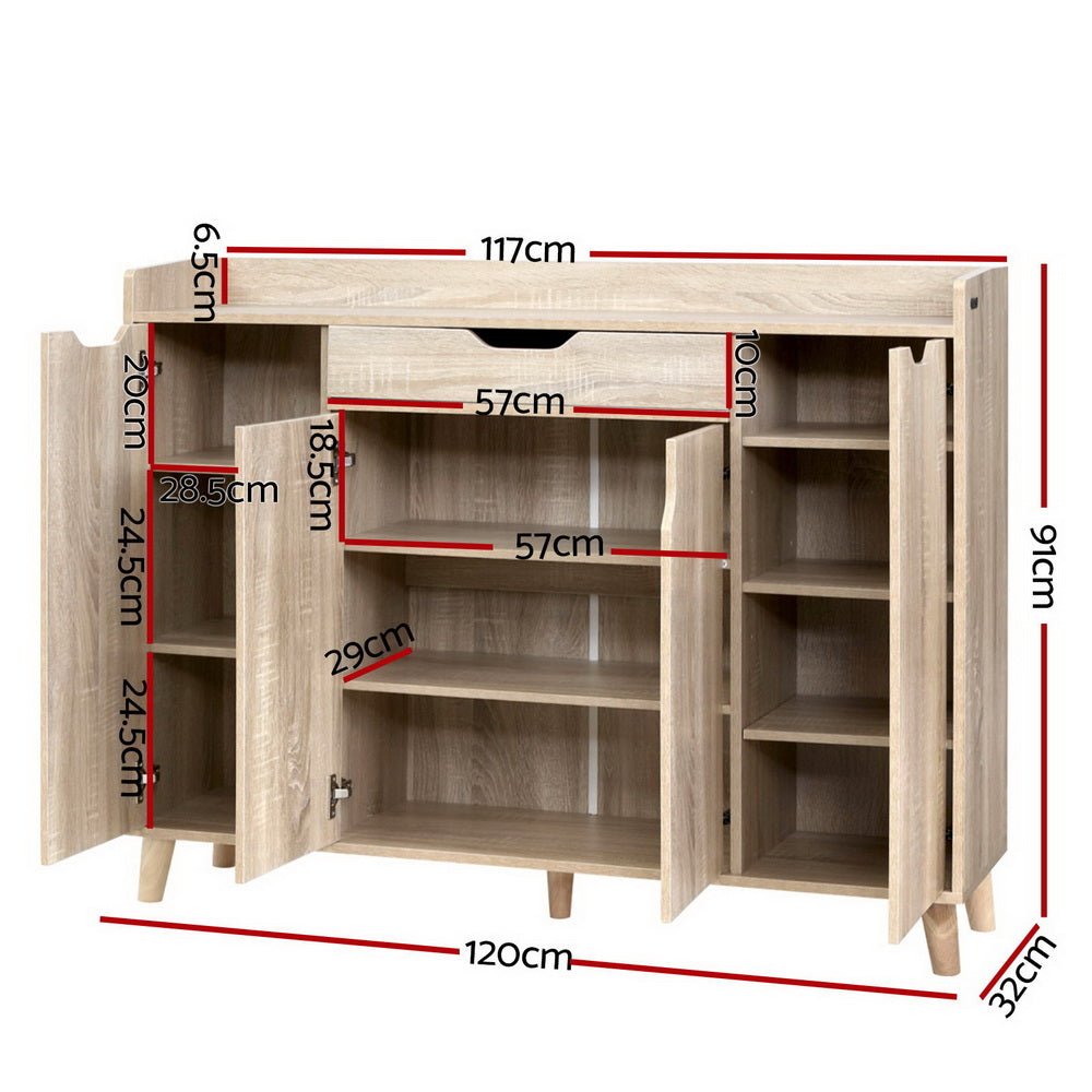 120cm Storage Drawer Cupboard