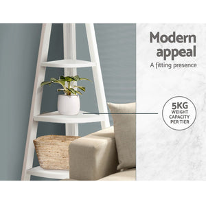 5 Tier Corner Ladder Display Shelf / Plant Stand