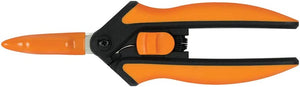 Fiskars Softouch Micro-Tip Pruning Snips | Non-Coated Blades