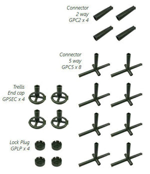 G-Pots Complete Small Hydroponic Drip Kit