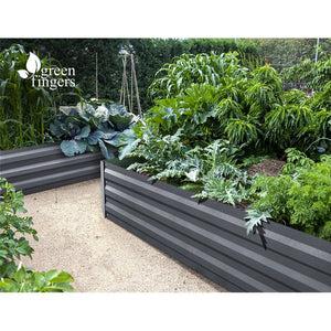 Galvanized Steel Raised Garden Bed / Instant Planter - 150 x 90cm