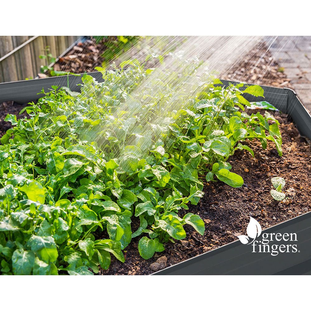 Galvanized Steel Garden Bed - 130X130X46CM - Twin Pack