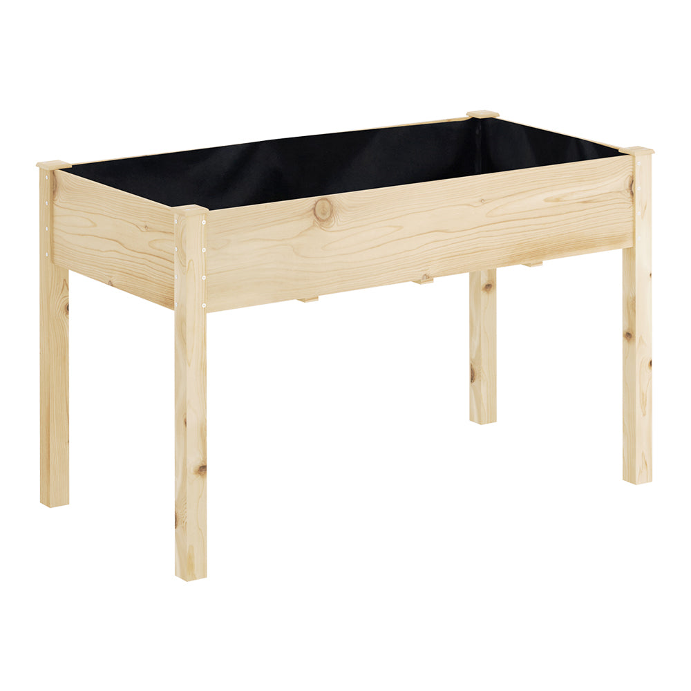 Greenfingers Garden Bed Elevated 120x60x80cm Wooden Planter Box