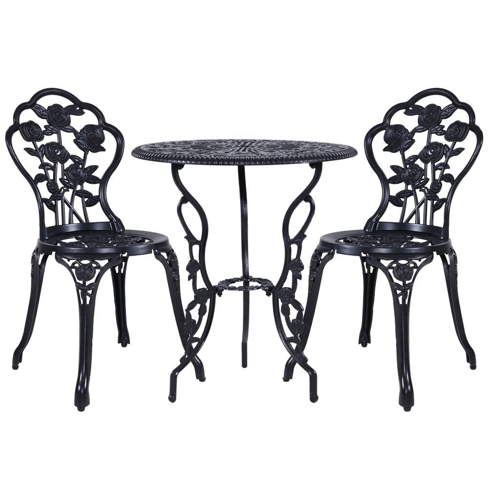 3PCS Outdoor Patio Chair And Table Set