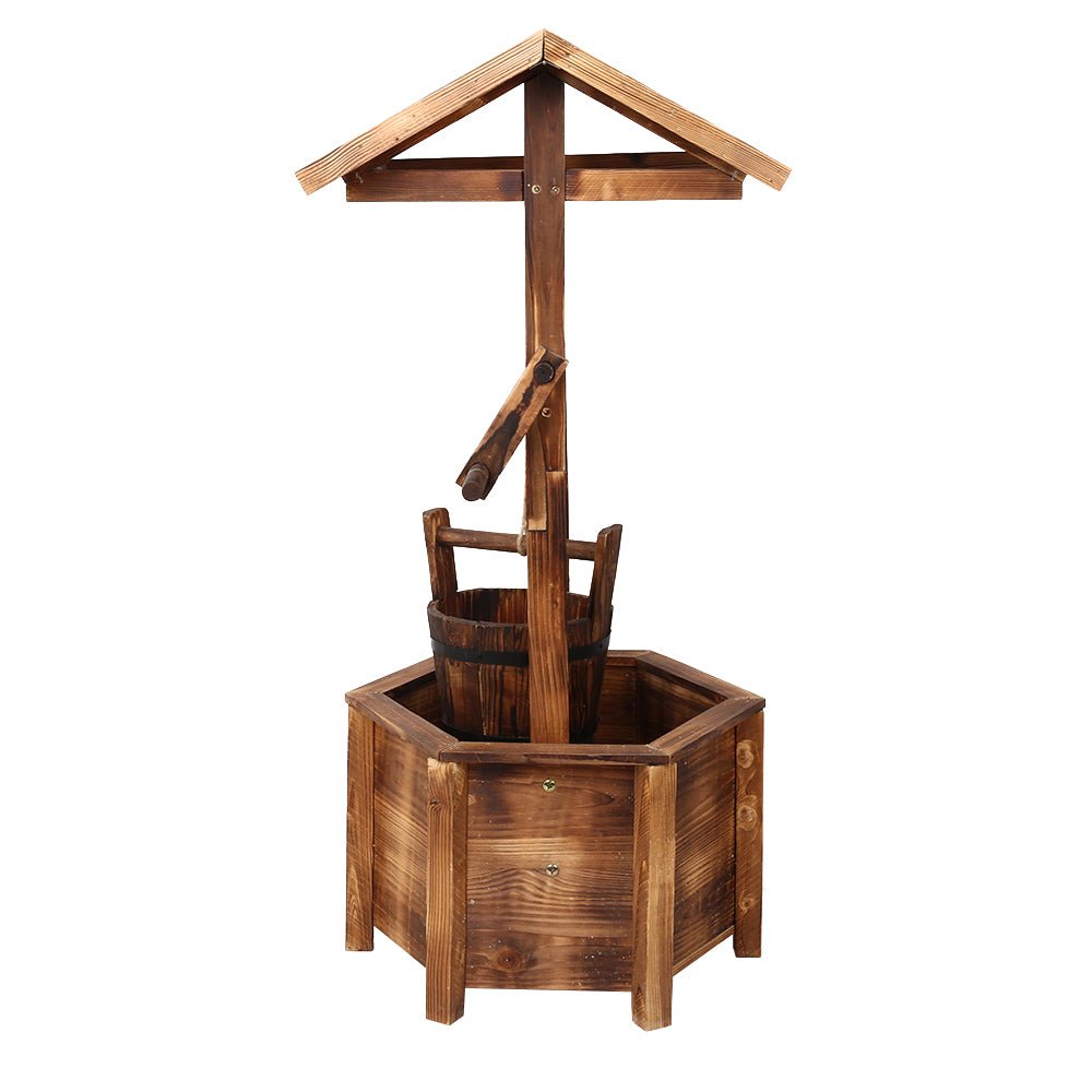 Wooden Wishing Well For Garden