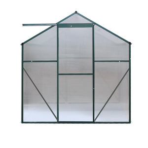 Greenfingers Greenhouse Aluminum Green House Garden Shed Polycarbonate 1.9x1.9M