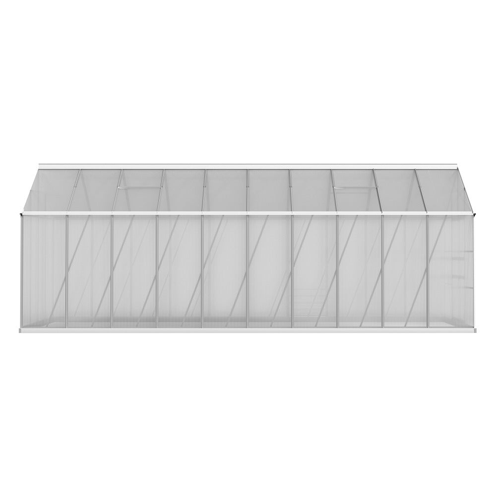 Greenfingers 6X2.4M Aluminium Greenhouse