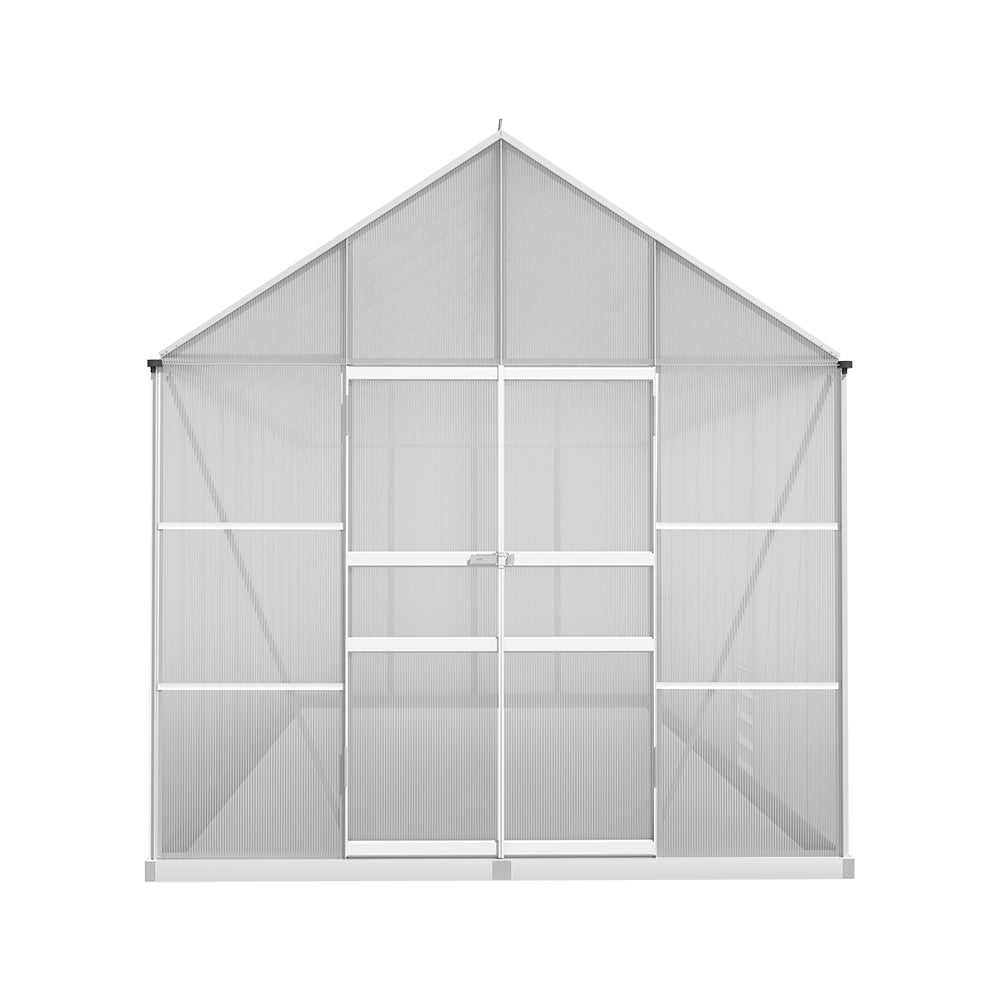 Greenfingers 6X2.4M Aluminium Greenhouse
