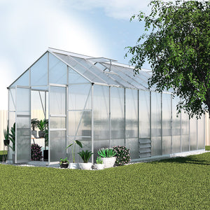 Greenfingers 6X2.4M Aluminium Greenhouse