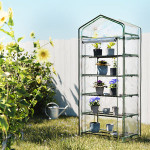 Greenfingers Mini Greenhouse Garden Shed | Green House Tunnel | Plant Storage Flower 189cm