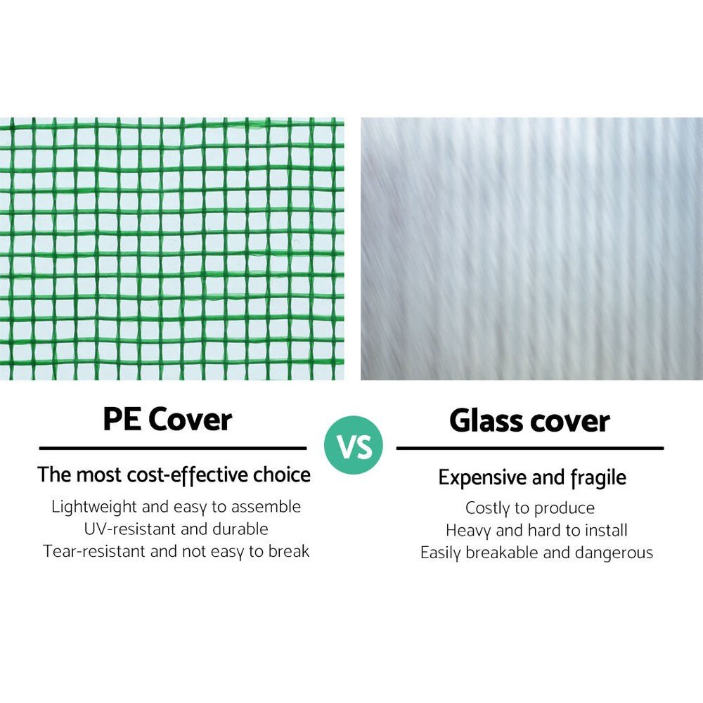 Greenhouse Garden Tunnel Shed - 4M X 3M X 2M