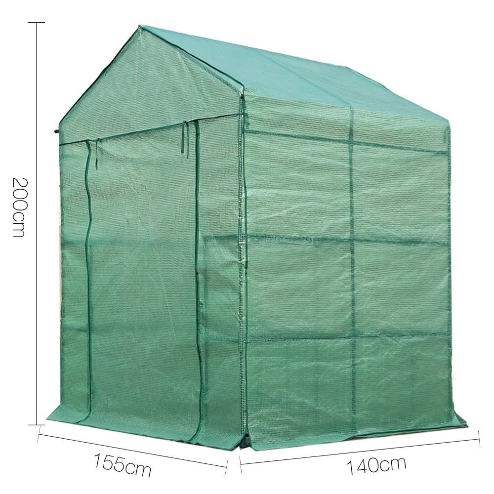 Greenhouse Garden Tunnel Shed - 2M X 1.55M