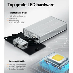 Greenfingers LED Grow Light Full Spectrum 720W