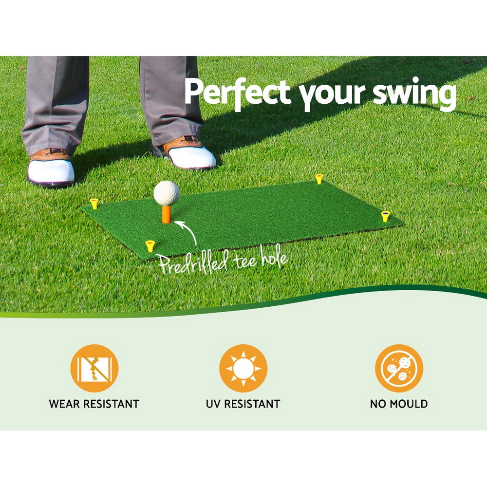 Everfit Golf Hitting Mat - Portable 60x30cm