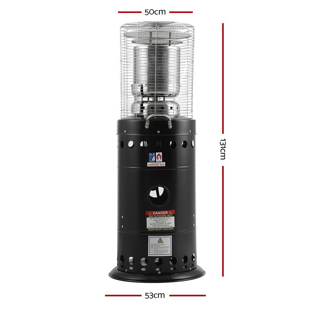Gas / LPG Butane Heater With Black Stand