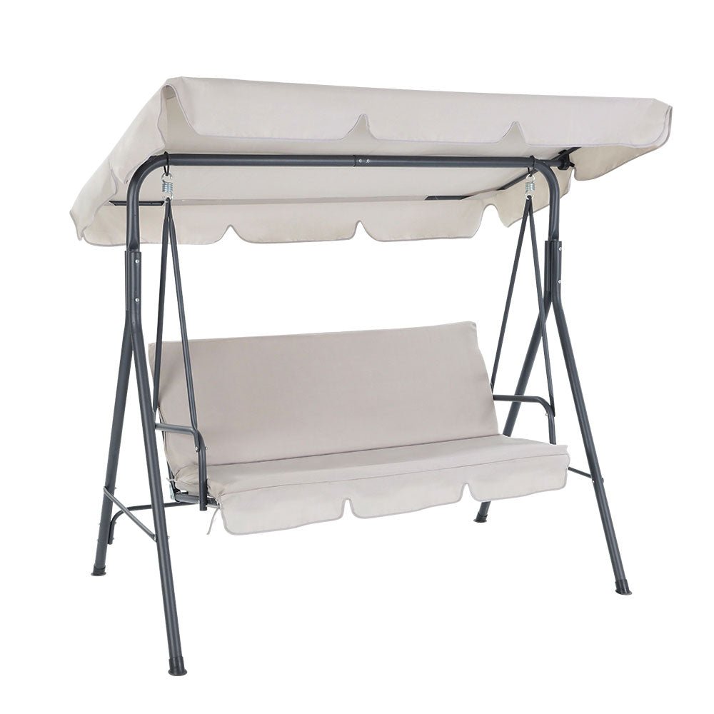 Outdoor Swinging Hammock Chair - 3 Seater