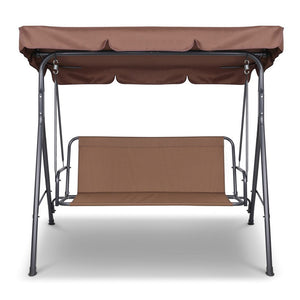 Outdoor Canopy Swing Chair - 3 Seater