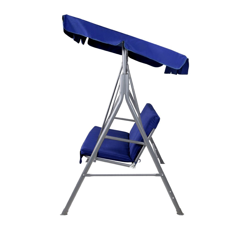 Navy Canopy Swing Chair