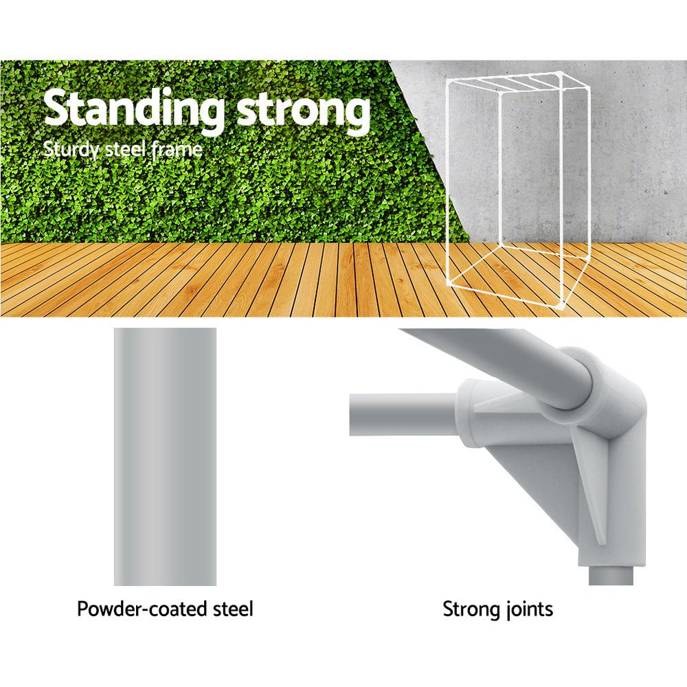 Gf Hydroponic Grow Tent 1.2X1.2X2M / 600D Oxford