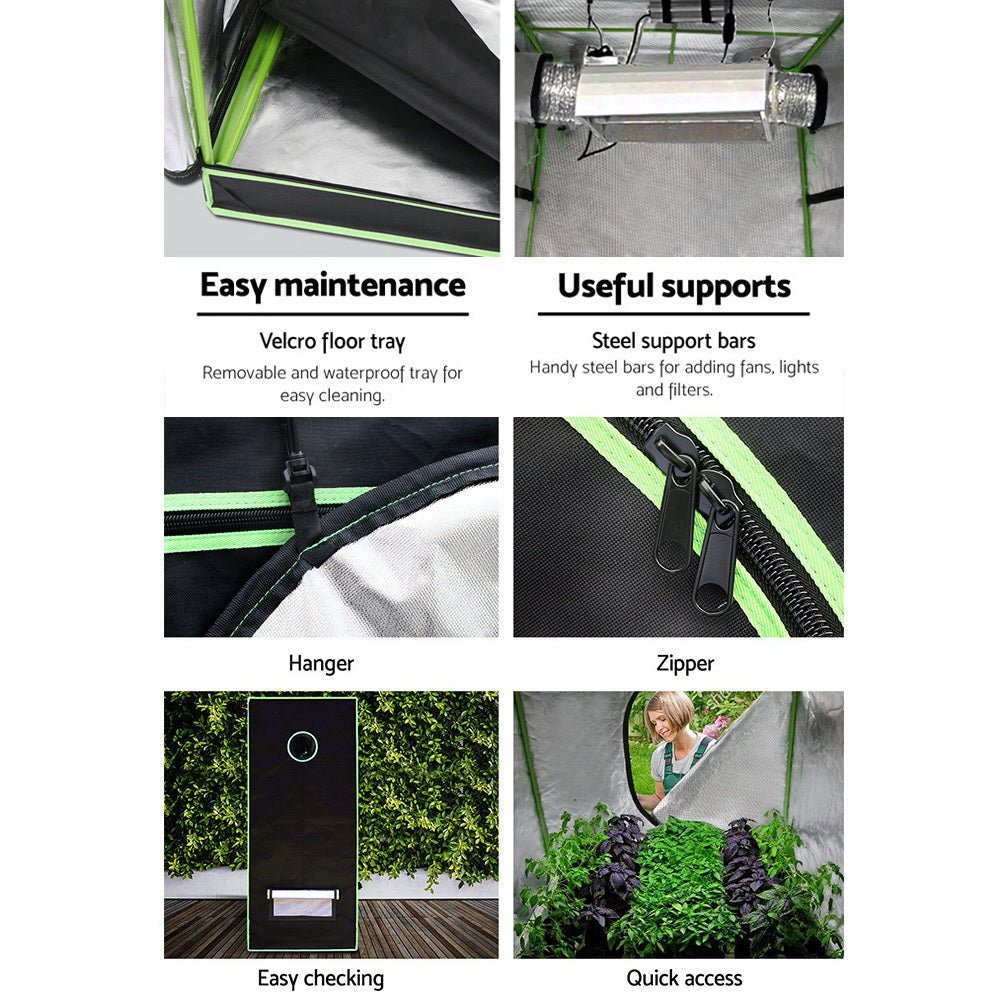 Gf Hydroponic Grow Tent 150cm x 150cm x 200cm / 600D Oxford