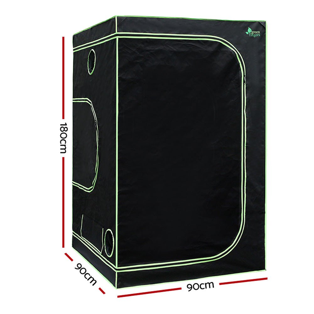 Gf Hydroponic Grow Tent 90cm x 90 cm x 180cm / 600D Oxford