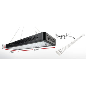 Hydroponic LED Grow Light Kit - 150X150X200cm + 6" Ventilation