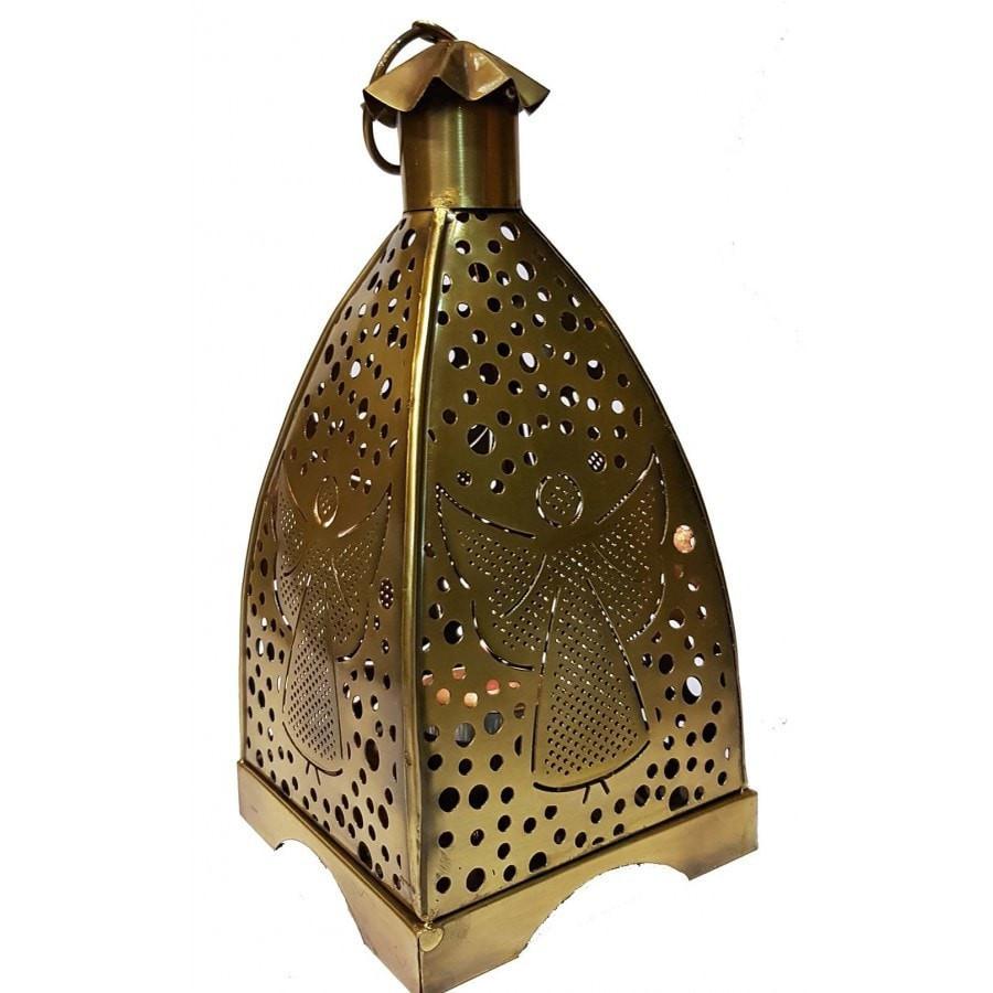 Gold Finish Angel Lantern