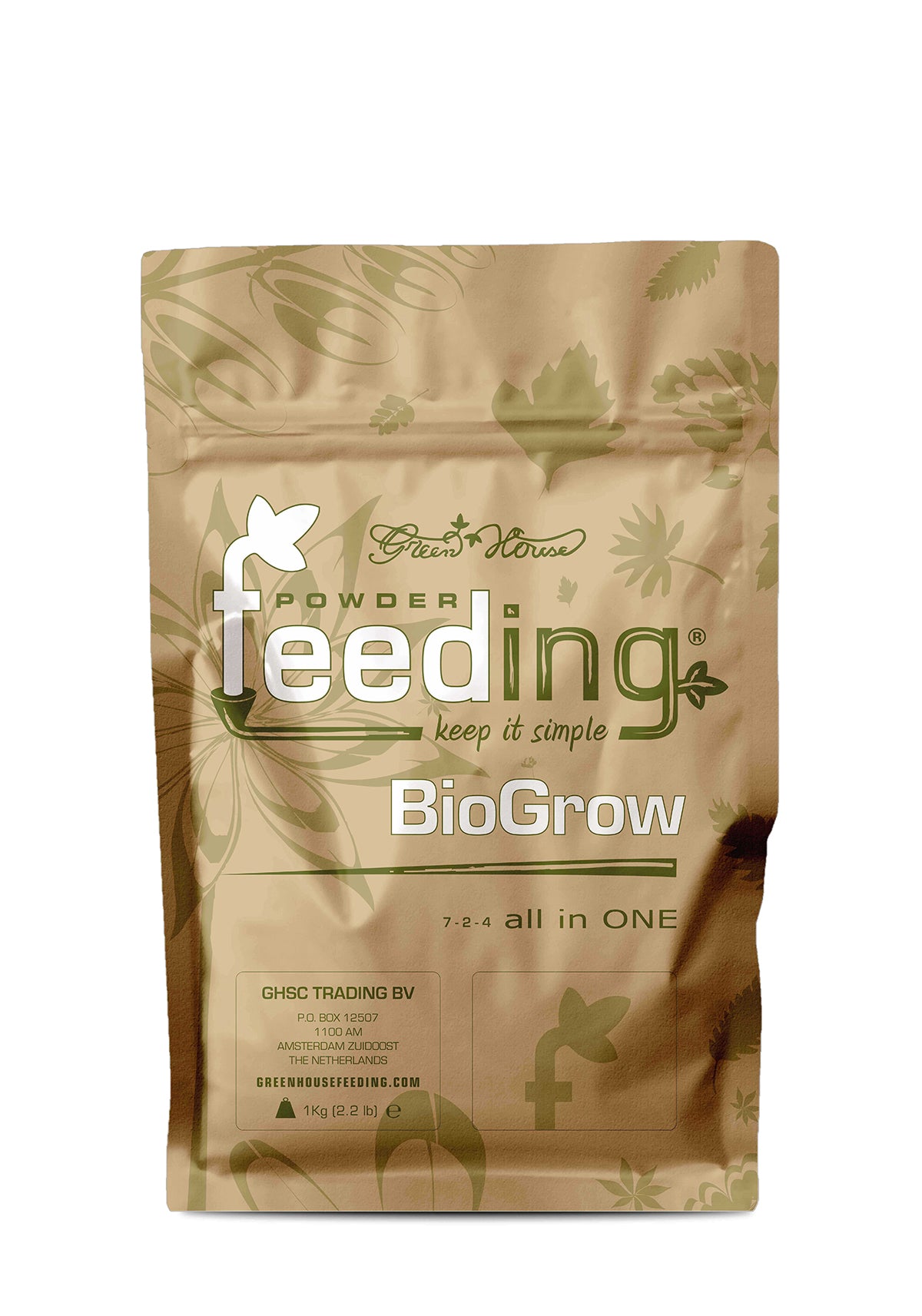 Green House Organic Bio Grow Nutrients - 1KG
