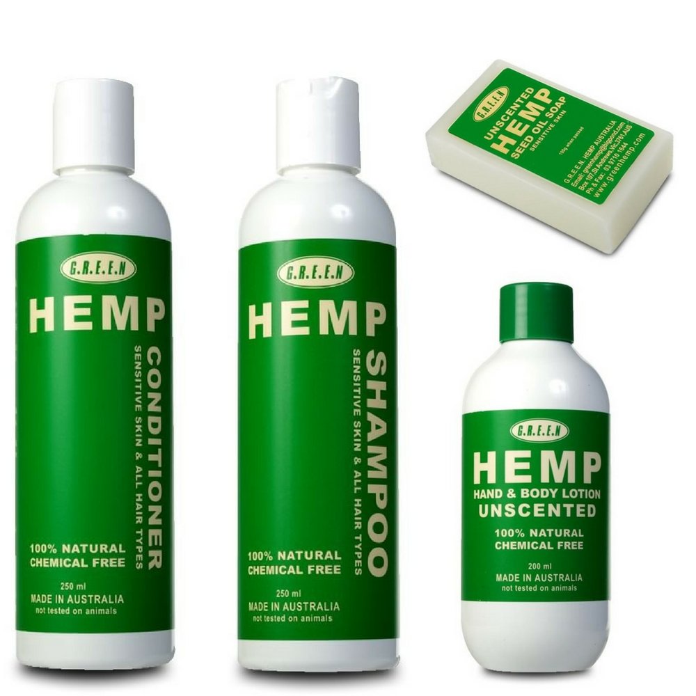 Green Hemp Bath Kit