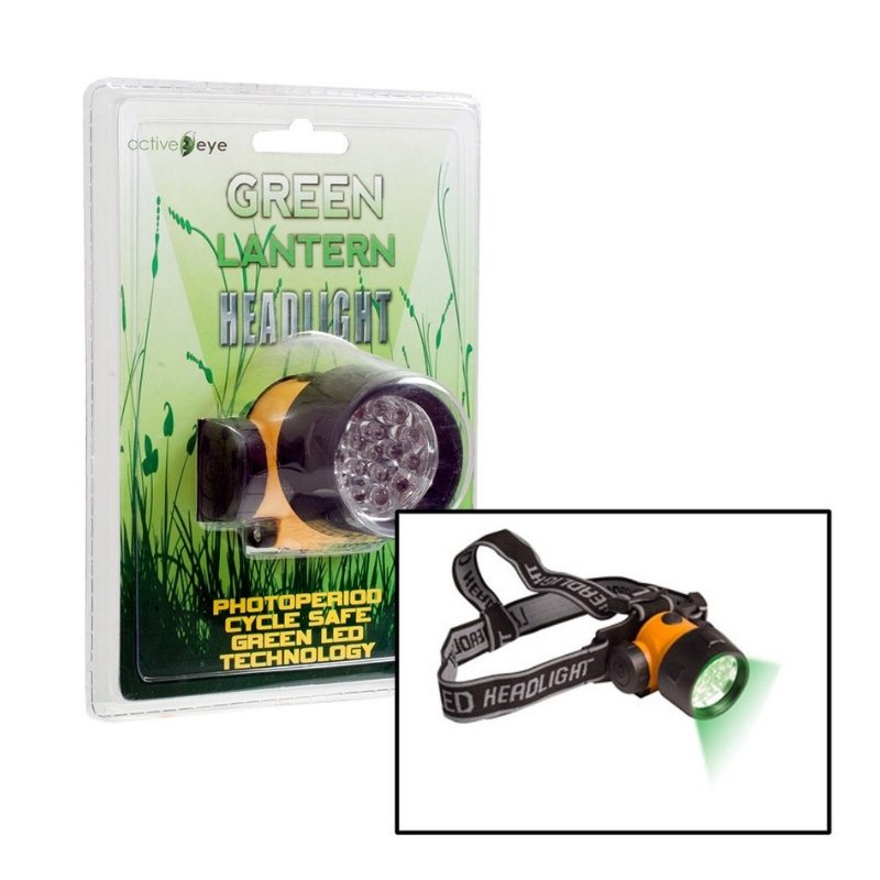 Green LED Head Lamp For Hydroponics