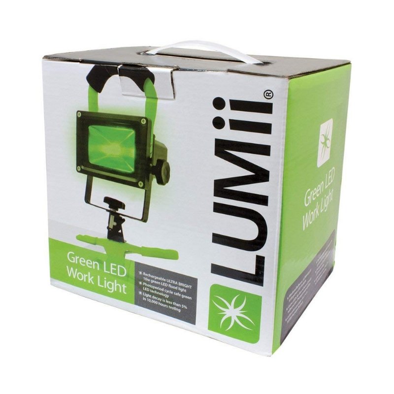 Green LED Work Lamp For Hydroponics
