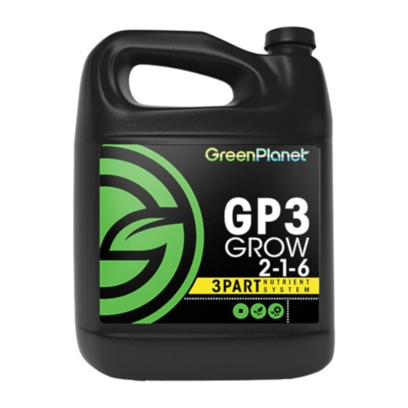 Green Planet GP3 Set - Grow + Bloom + Micro - 1L