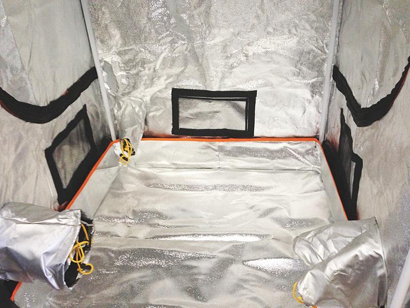 GroCELL Zelt Grow Tent - 60 X 60 X 140cm